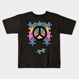 Peace and Lego Kids T-Shirt